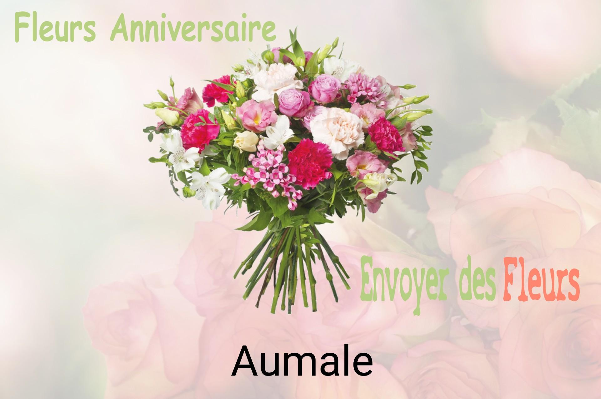 Bouquet de fleurs d’anniversaire livré à Aumale